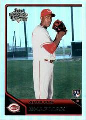 Aroldis Chapman [Diamond Anniversary Refractor] #148 Baseball Cards 2011 Topps Lineage Prices