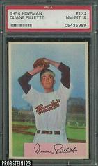 Duane Pillette #133 Baseball Cards 1954 Bowman Prices