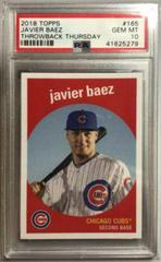 Javier Baez Baseball Cards 2018 Topps Throwback Thursday Prices