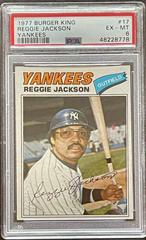 Reggie Jackson Baseball Cards 1977 Burger King Yankees Prices
