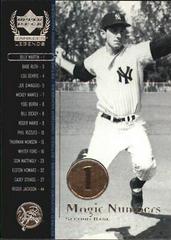 Billy Martin #51 Baseball Cards 2000 Upper Deck Yankees Legends Prices