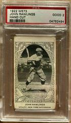 John Rawlings [Hand Cut] Baseball Cards 1922 W573 Prices
