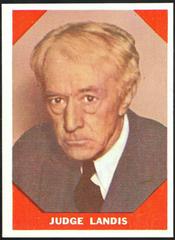 Judge Landis Baseball Cards 1960 Fleer Prices