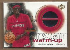 Darius Miles Basketball Cards 2001 Upper Deck Ovation Prices