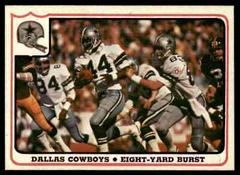 Dallas Cowboys [Eight Yard Burst] #33 Football Cards 1976 Fleer Team Action Prices
