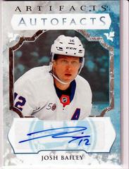 Josh Bailey #AF-BJ Hockey Cards 2023 Upper Deck Artifacts Autograph Facts Prices