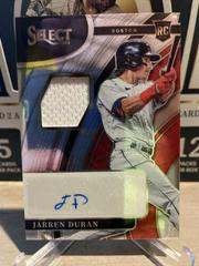 Jarren Duran Baseball Cards 2022 Panini Select Rookie Jersey Autographs Prices