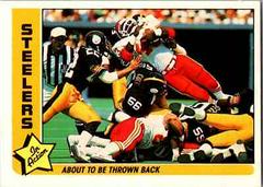 Steelers [About to Be Thrown Back] Football Cards 1985 Fleer Team Action Prices
