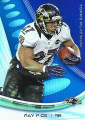 Ray Rice [Sapphire] #11 Football Cards 2013 Topps Platinum Prices