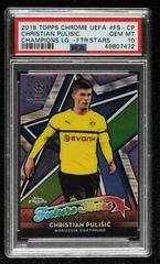 Christian Pulisic #FS-CP Soccer Cards 2018 Topps Chrome UEFA Champions League Future Stars Prices