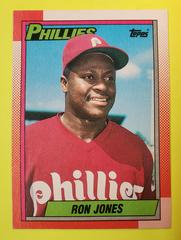 Ron Jones #129 Baseball Cards 1990 Topps Tiffany Prices