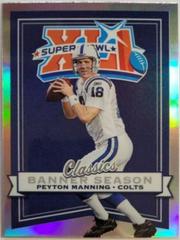 Peyton Manning [Silver] #BS-6 Football Cards 2022 Panini Classics Banner Season Prices