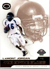 LaMont Jordan Football Cards 2001 Pacific Dynagon Top of the Class Prices