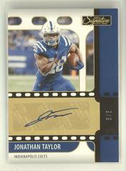 Jonathan Taylor #SS-JTA Football Cards 2021 Panini Chronicles Signature Series Prices