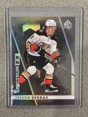 Trevor Zegras [Black] Hockey Cards 2022 SP Authentic Spectrum FX Prices