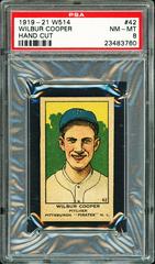 Wilbur Cooper [Hand Cut] Baseball Cards 1919 W514 Prices