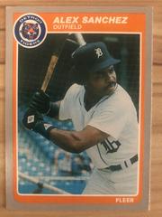 Alex Sanchez Baseball Cards 1985 Fleer Update Prices