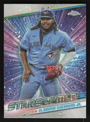 Vladimir Guerrero Jr. [Black Refractor] #CSMLB-19 Baseball Cards 2024 Topps Stars of MLB Chrome Prices