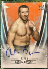 Daniel Bryan [Orange] #A-BD Wrestling Cards 2020 Topps WWE Undisputed Autographs Prices