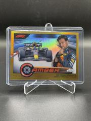 Sergio Perez [Gold Refractor] #CAM-SP Racing Cards 2023 Topps Chrome Formula 1 Camber Prices
