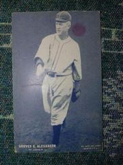 Grover C. Alexander Baseball Cards 1928 Exhibits Prices