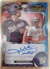 Juan Soto [Black] #FA-JS Baseball Cards 2022 Topps Gold Label Framed Autographs Prices
