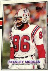 Stanley Morgan Football Cards 1989 Topps Prices
