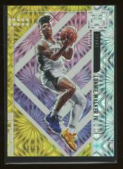 Lonnie Walker IV [Gold Fireworks] #100 Basketball Cards 2019 Panini Status Prices