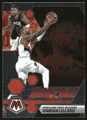Damian Lillard #12 Basketball Cards 2022 Panini Mosaic Montage Prices