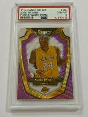 Kobe Bryant [Purple, White Prizm] #101 Prices | 2014 Panini Select