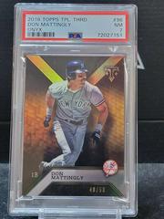 Don Mattingly [Onyx] #96 Baseball Cards 2016 Topps Triple Threads Prices