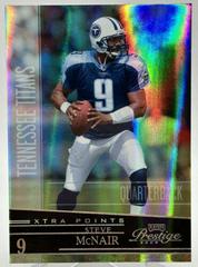 Steve McNair [Xtra Points Black] #145 Football Cards 2006 Playoff Prestige Prices