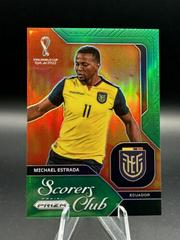 Michael Estrada [Green] #16 Soccer Cards 2022 Panini Prizm World Cup Scorers Club Prices