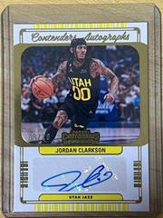 Jordan Clarkson [Gold] #CA-JCL Basketball Cards 2022 Panini Contenders Autographs Prices