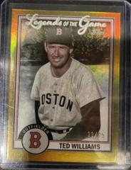 Ted Williams [Gold] Baseball Cards 2023 Topps Legends of the Game Prices