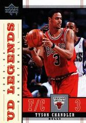 Tyson Chandler Basketball Cards 2003 Upper Deck Legends Prices