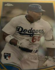 Yasiel Puig [Gold Refractor] #MB-41 Baseball Cards 2013 Topps Chrome Update Prices