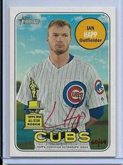 Ian Happ [Red Ink] #IH Baseball Cards 2018 Topps Heritage Real One Autographs Prices