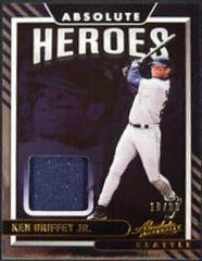 Ken Griffey Jr. Baseball Cards 2022 Panini Absolute Heroes Memorabilia Prices