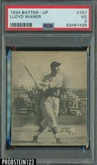 Lloyd Waner #157 Baseball Cards 1934 Batter Up Prices