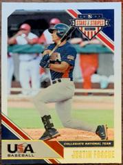 Justin Foscue Baseball Cards 2020 Panini Stars & Stripes USA Prices