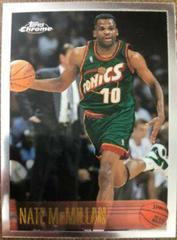 Nate McMillan #127 Basketball Cards 1996 Topps Chrome Prices