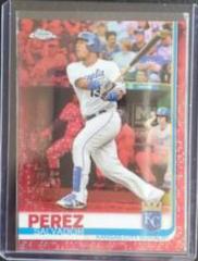 Salvador Perez [Red Refractor] #198 Baseball Cards 2019 Topps Chrome Prices
