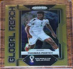 Thomas Partey [Gold] Soccer Cards 2022 Panini Prizm World Cup Global Reach Prices