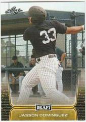 Jasson Dominguez #10 Baseball Cards 2020 Leaf Draft Prices