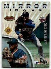 Chuck Knoblauch, Craig Biggio, Donnie Sadler, Wilton Guerrero [Refractor] #MI8 Baseball Cards 1997 Bowman's Best Mirror Image Prices