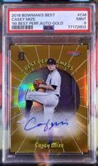 Casey Mize [Gold] Baseball Cards 2018 Bowman's Best 1998 Performers Autographs Prices