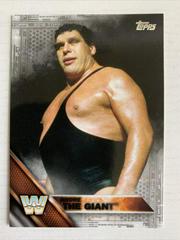 Andre The Giant [Silver] #52 Wrestling Cards 2016 Topps WWE Prices
