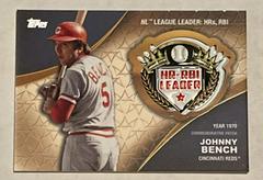Johnny Bench Baseball Cards 2023 Topps Crowning Achievements Commemorative Patch Prices