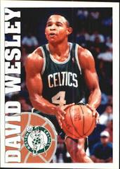 David Wesley #9 Basketball Cards 1995 Panini Stickers Prices